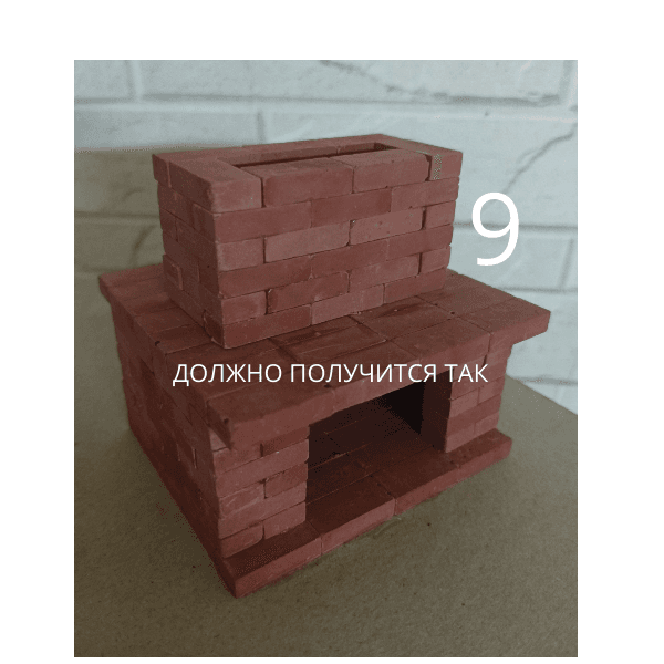 Инструкция по сборке мини камина в слайдах